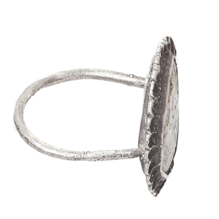 ring silver strandsten WURMA